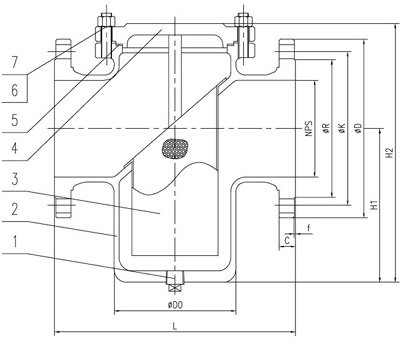 basket strainer-str-large