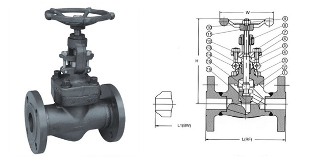 forge flanged globe valve1-large